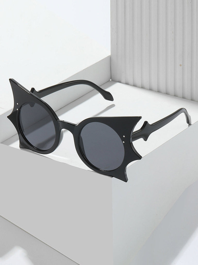 Rot Halloween Fledermaus Flügel Gothic Sonnenbrille