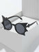 Rot Halloween Fledermaus Flügel Gothic Sonnenbrille