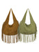 Boho Quaste Suede Hobo Umhängetasche