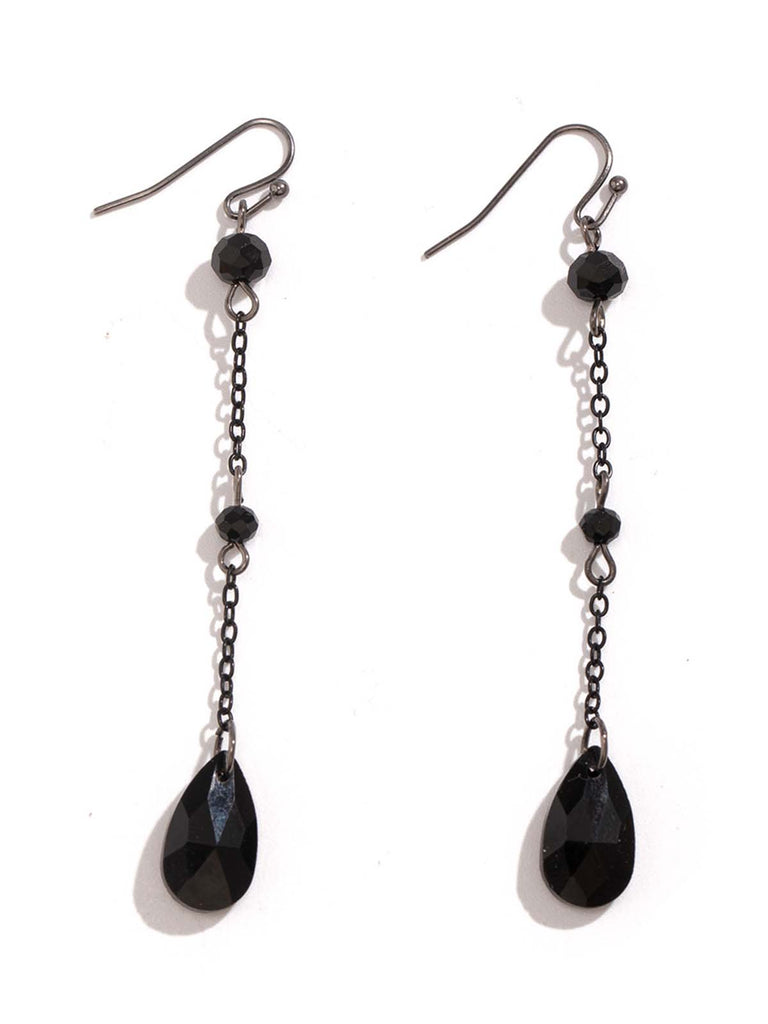 Vintage Träne Chain Punk Ohrringe & Halskette