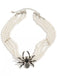 Vintage Halloween Spinnen Perle Halskette