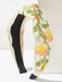 Retro Boho Bestickt Blumen Stirnband