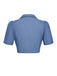 2PCS 1950er Solide Bluse & Polka Dots Rock