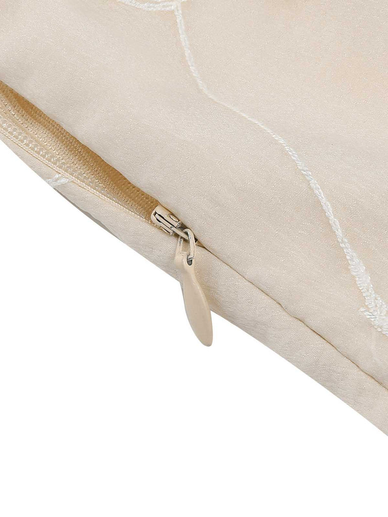 Beige 1950er Spaghetti Träger Bogen Blätter Masche Kleid