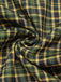 Grün 1940er Glen Plaid Geknöpft Overall Hosen