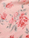 Rosa 1930er Rose Seide Netz Meerjungfrauenkleid