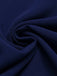 Blau 1950er Hohl Bogen Streifen Patchwork Jumpsuit