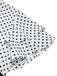 Schwarz 1930er Dots Krawattenhals Meerjungfrauenkleid
