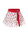 2PCS Rot 1950er Kirsche Bikini & Taille-Binden Cover up