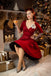 Schwarz 1950ER HOHE TAILLE V-AUSSCHNITT SWING KLEID