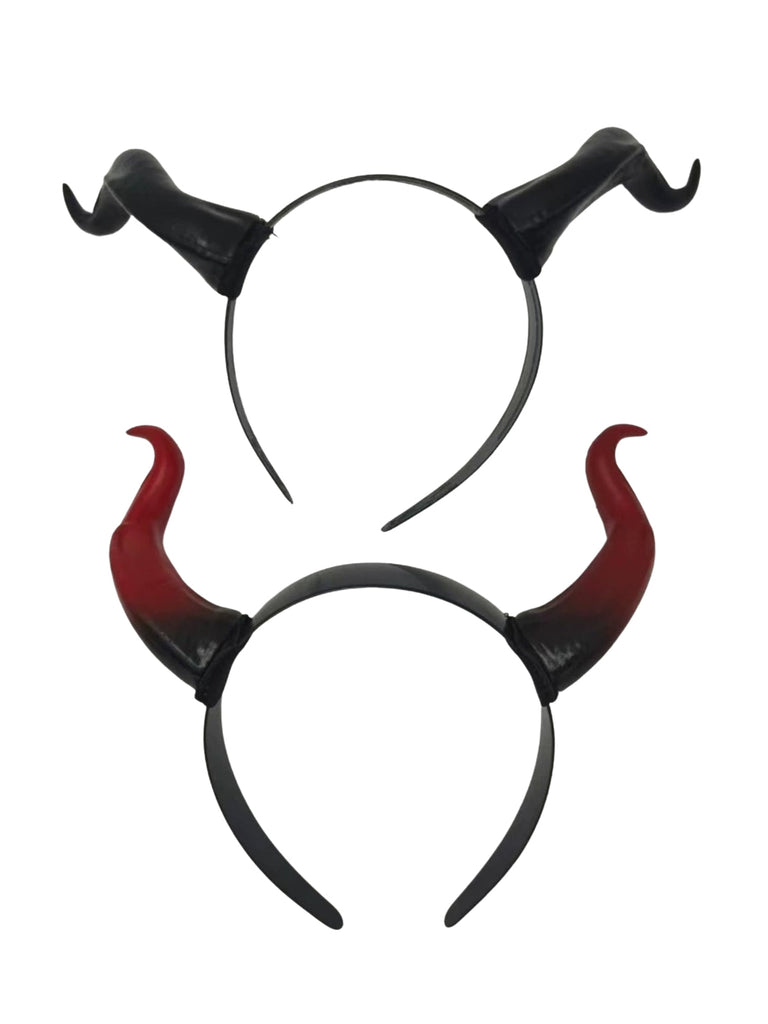 Halloween Gothic Hexe Hörner Cosplay Stirnband