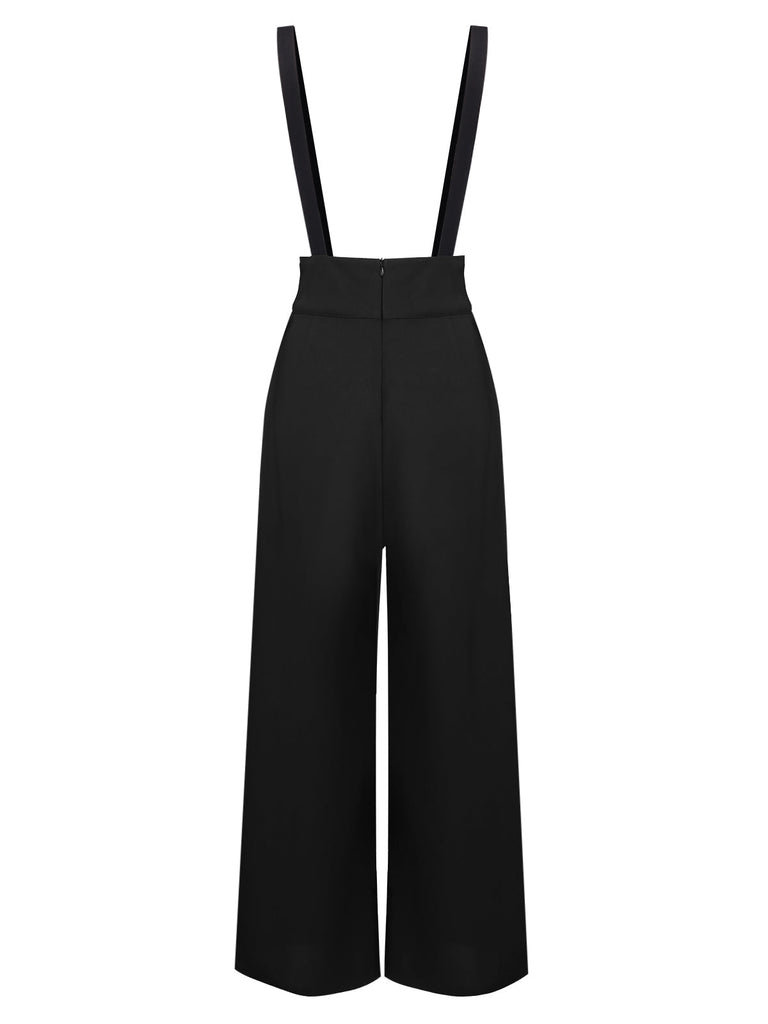 1930er SOLIDE BLUSE & SCHWARZ STRÄGER HOSE