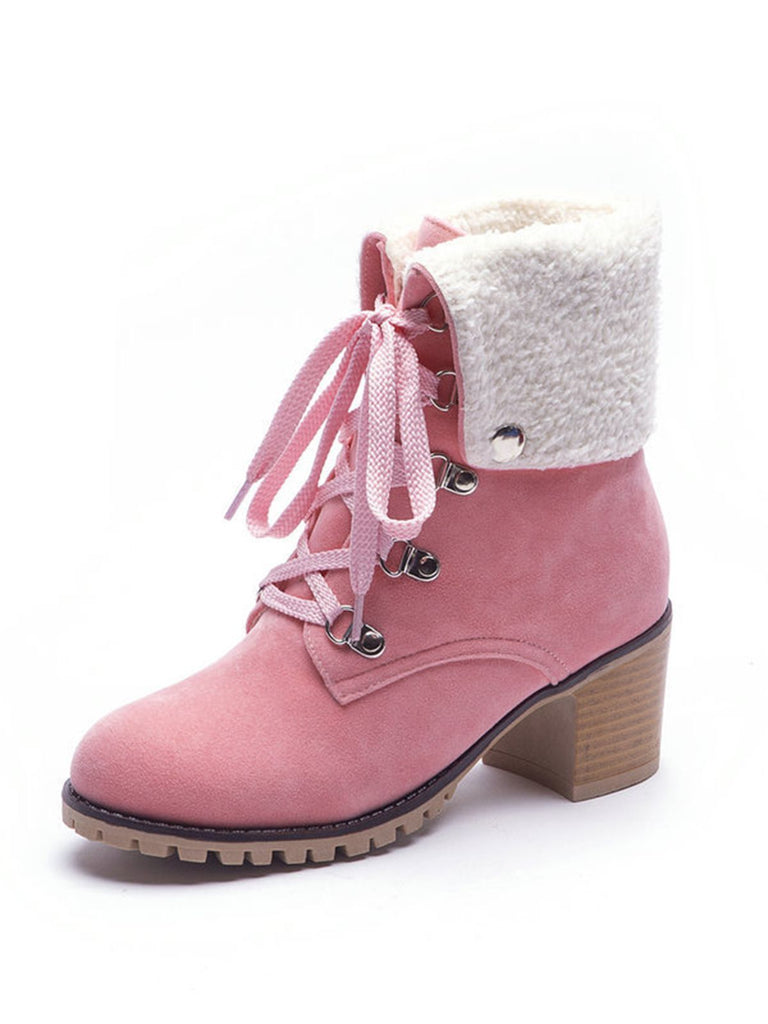 Weinrot Kurze Martin Britischen Stil Stiefel