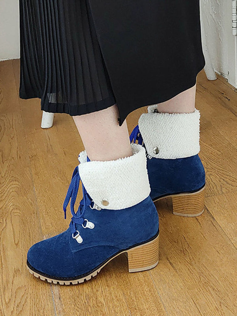 Weinrot Kurze Martin Britischen Stil Stiefel