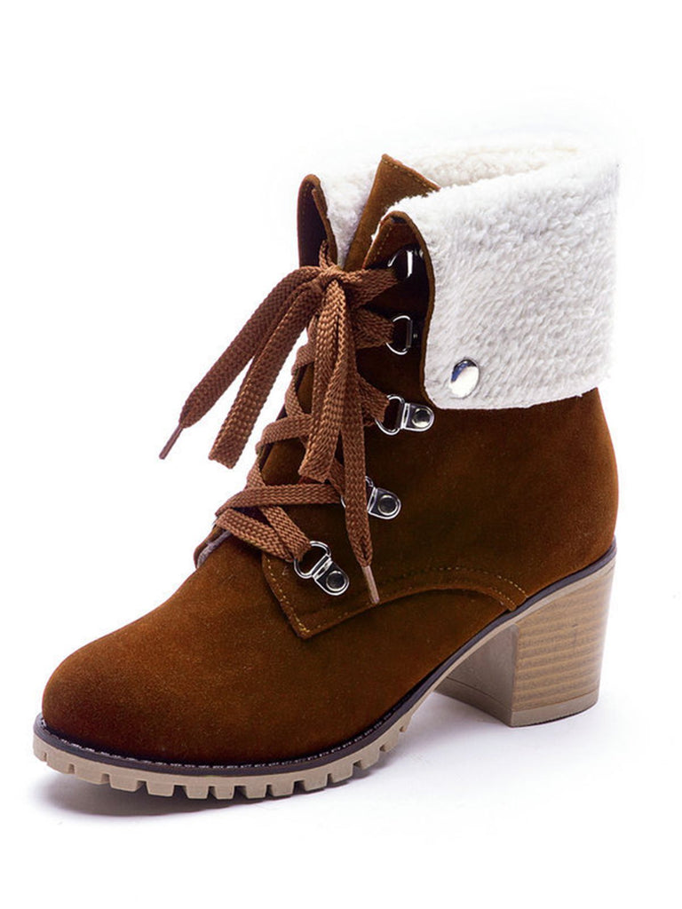 Weinrot Kurze Martin Britischen Stil Stiefel