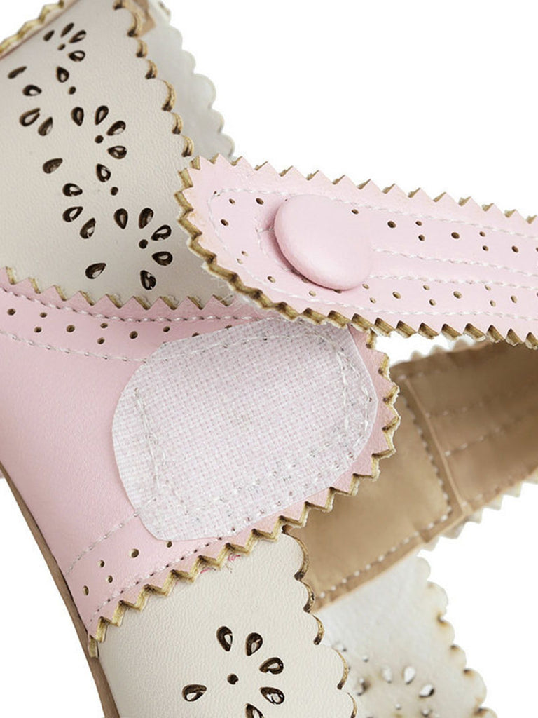 MARY JANE STILETTO-ABSATZ MIT RUNDEM KOPF