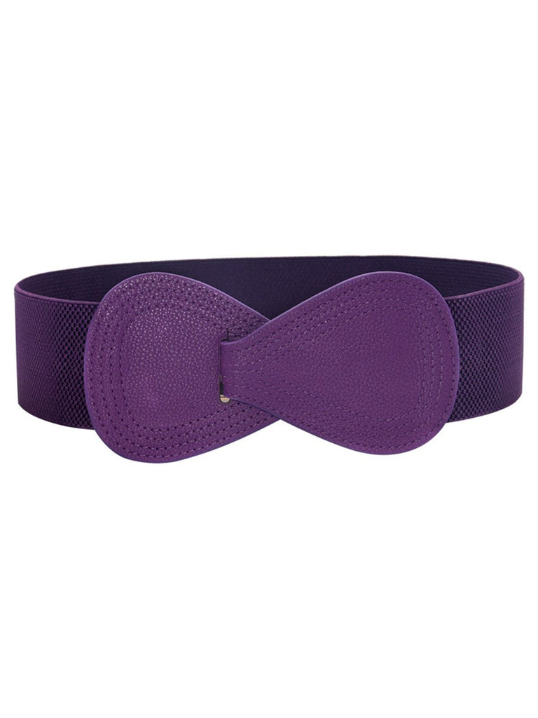 Vintage-Gürtel aus Stretch-Leder