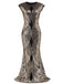 1920ER SCHWARZ PAILLETTEN MAXIKLEID