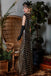1920ER SCHWARZ PAILLETTEN MAXIKLEID