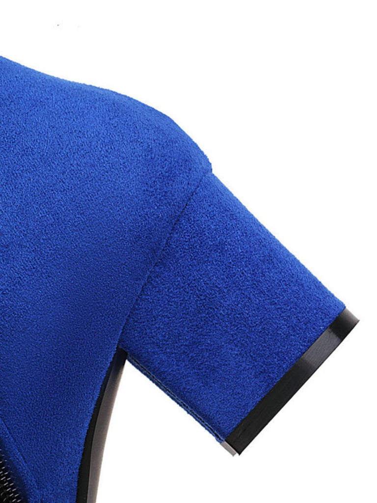 Schwarz RETRO KURZE PLÜSCH-FESTE WARMSTIEFEL