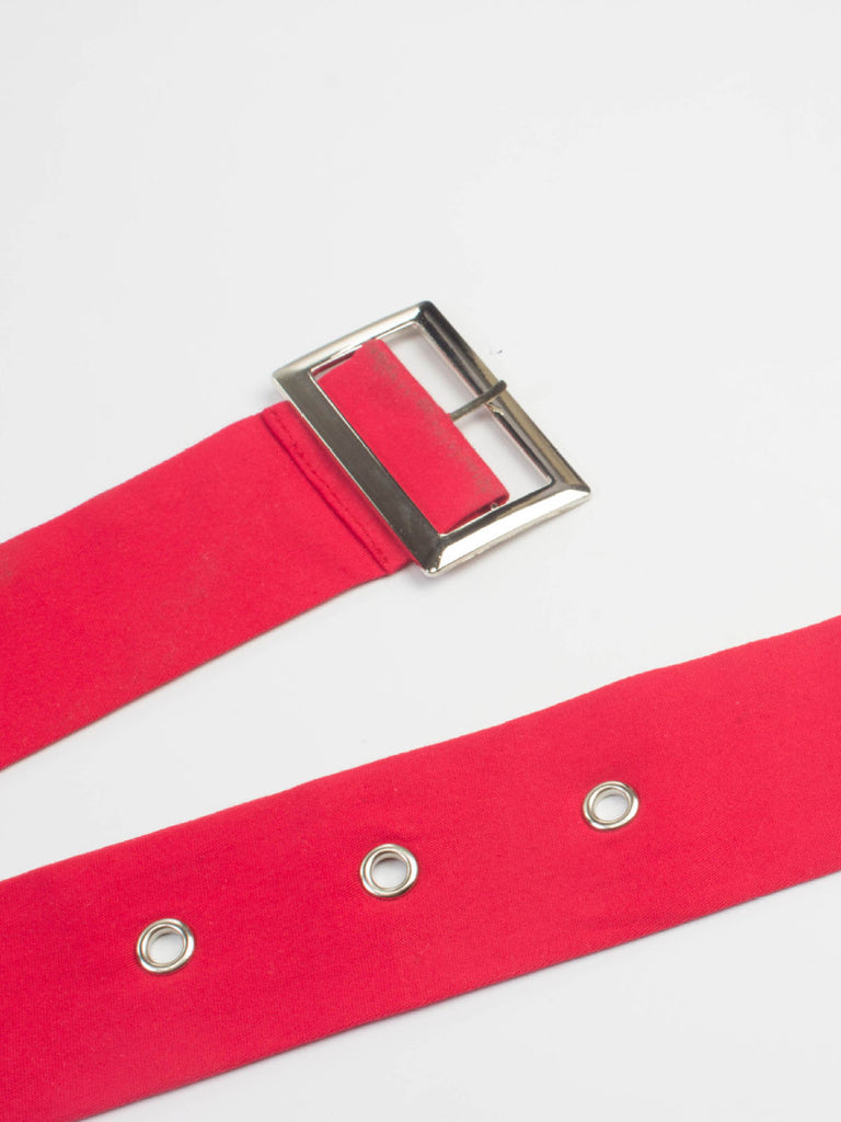 Schwarz 1950er Punkt Druck Patchwork Kleid