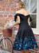1950ER VINTAGE SCHULTERFREI SCHMETTERLING KLEID
