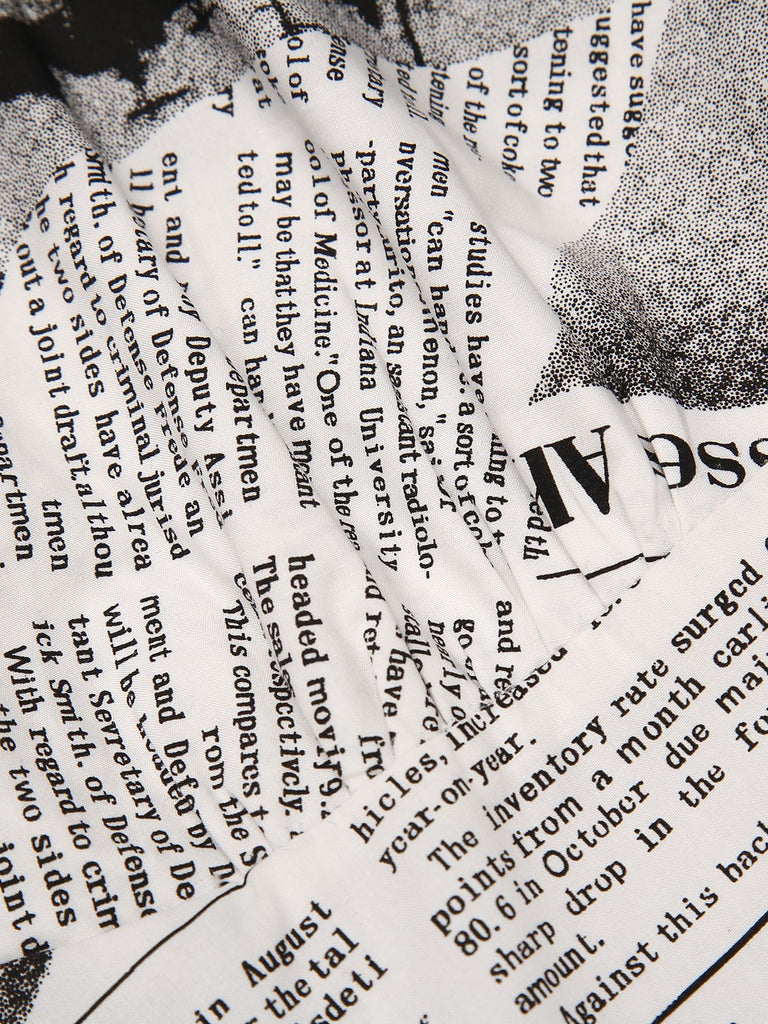 Weiß 1950er Halloween Fledermaus Kap Swing Kleid