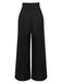 1930er SOLIDE BLUSE & SCHWARZ STRÄGER HOSE