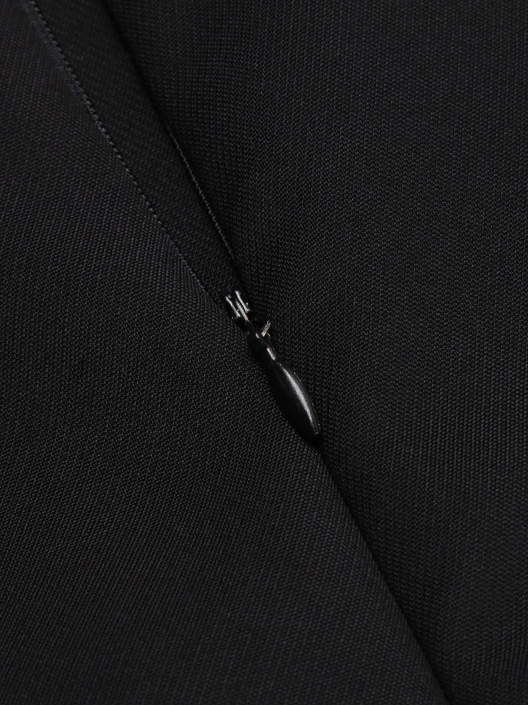 1930er SOLIDE BLUSE & SCHWARZ STRÄGER HOSE