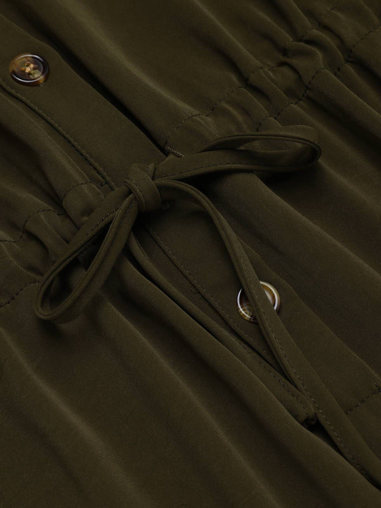 ARMY GRÜN EINFACHER SCHNÜR-STRAMPLER