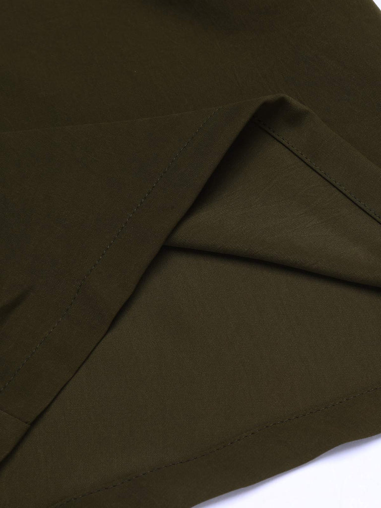 ARMY GRÜN EINFACHER SCHNÜR-STRAMPLER