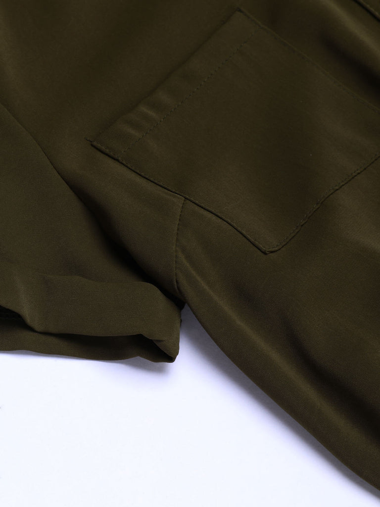 ARMY GRÜN EINFACHER SCHNÜR-STRAMPLER