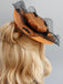 ORANGE RETRO HALLOWEEN SPITZEN FLEDERMUTTER