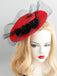 ROTER HALLOWEEN SPITZEN SPIDER HUT