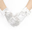 Vintage Perle Bogen Dekor Exquisite Handschuhe