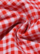 Gelb Gingham 1950er Schleife Neckholder Badeanzug