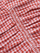 Gelb Gingham 1950er Schleife Neckholder Badeanzug