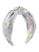 Retro Floral Knotted Bowknot Stirnband