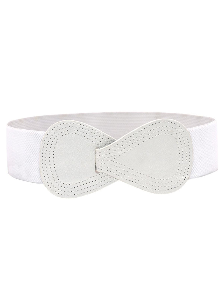 Vintage-Gürtel aus Stretch-Leder