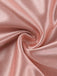 Rosa 1930er Solide Satin Gerüschtes Schlitz Kleid