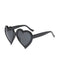 Vintage Gebogen Herzrahmen Sonnenbrille