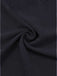 1940er V-Ausschnitt Rüschenärmel Schlitz Kleid