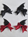 Vintage Gothic Bogen Leder Haarspange