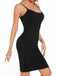 1980er Dehnbar Enges Kleid mit Built-In Shapewear