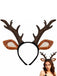Braun Weihnachten Ren Haarband mit Ohren