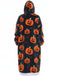 1970er Pumpkin Weihnachtsmanns Schneemann Decke Hoodie Lougewear