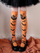 Orange Halloween Schläger Kniehohe Strümpte