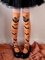 Orange Halloween Schläger Kniehohe Strümpte