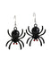 Schwarz Halloween Gruselige Spinne Ohrringe