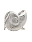 Metallisch Muschel Clutch Kettentasche